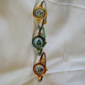 3 Vintage/Used Woman Holiday Watches